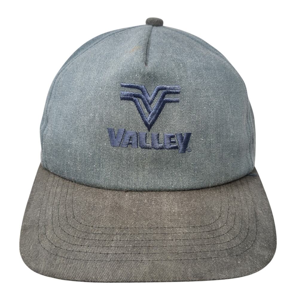 Valley Snapback 5 Panel Cap Multicolor OS Adjustable Embroidered Vintage USA